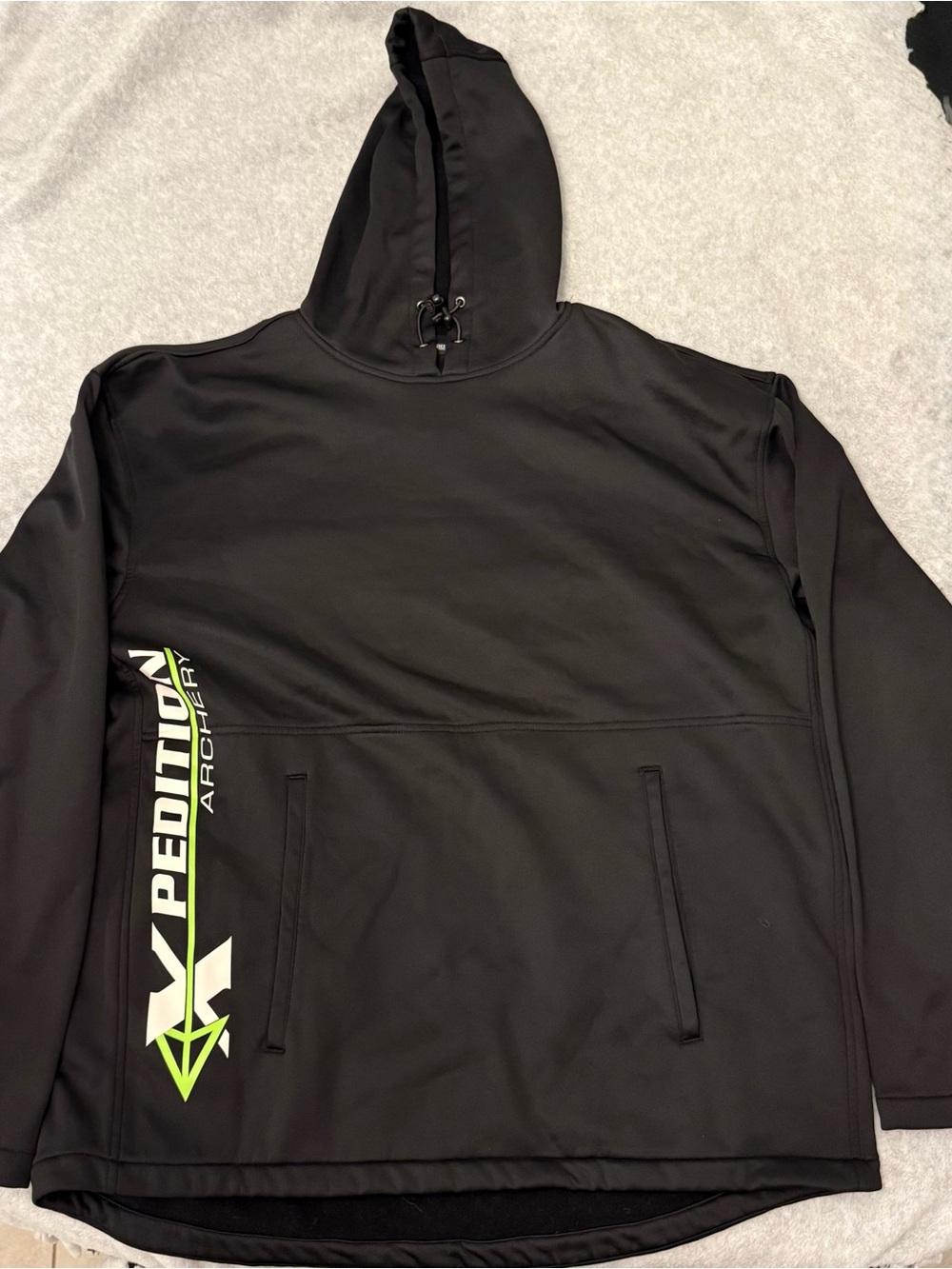 Othr Black Hoodie with Lime Accent